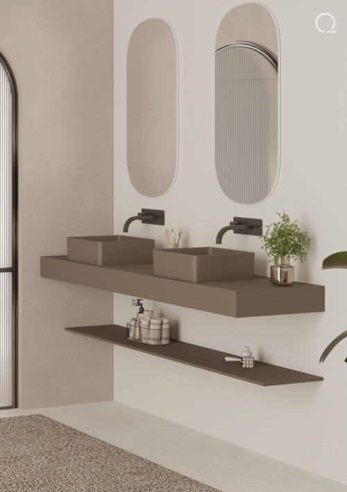 <b>Trace</b> | Lavabo da appoggio – Colori speciali