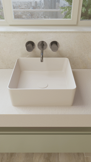 <b>Trace</b> | Lavabo da appoggio – Colori standard