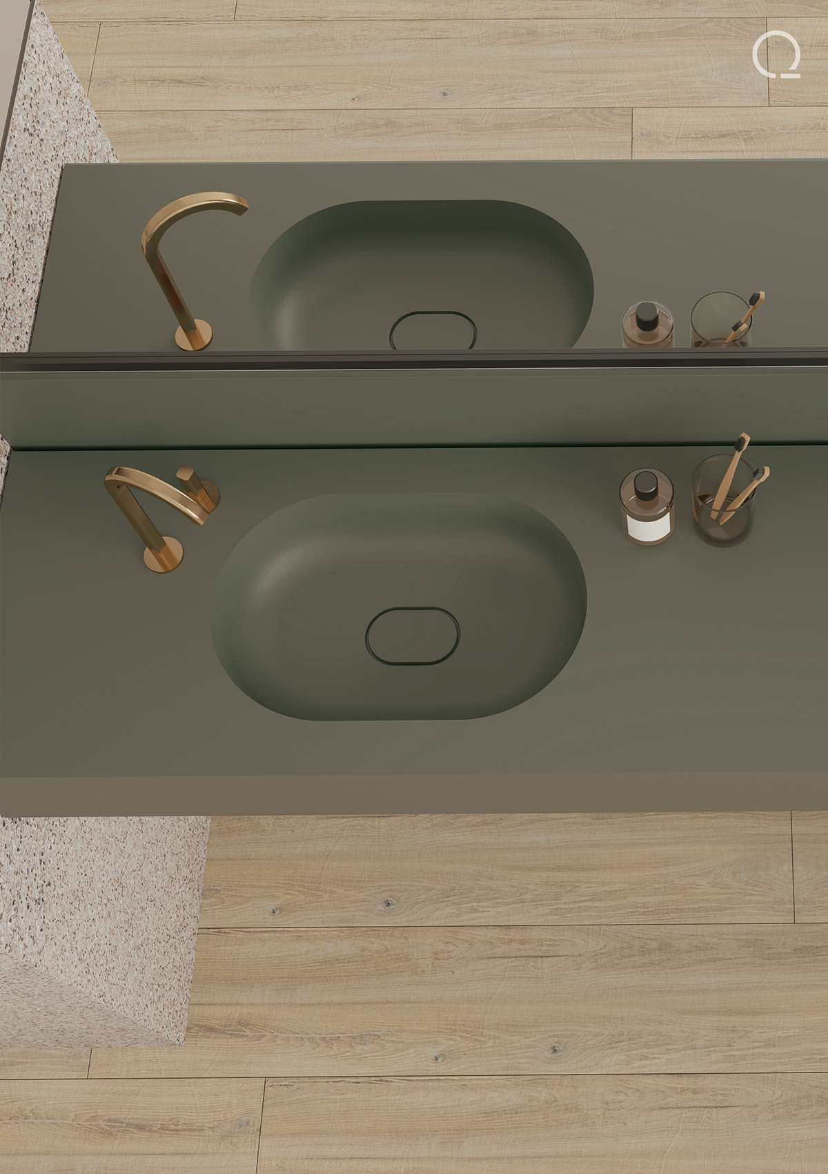 Lounge-Worktop-RAL6013-Inpo-Quare-bathroom-1200x1700