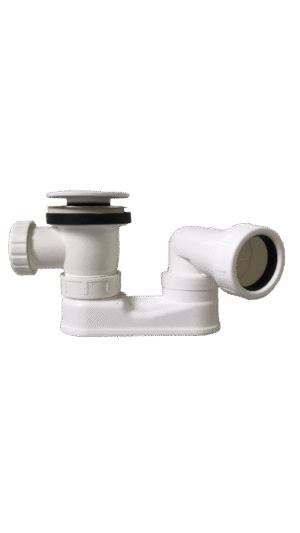 <b>Piletta con sifone integrato per vasche da bagno </b>