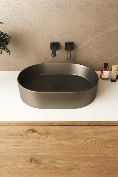 <b>Flow</b> | Lavabo da appoggio – Colori speciali - immagine 2