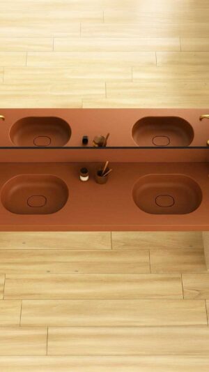 <b>Lounge</b> | Piano con vasca integrata – Colori speciali